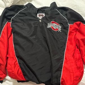Ohio State half zip